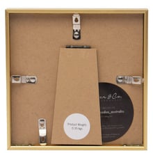 Matte Premium Metallicus 4 x 4" Metal Photo Frames (Set of 2)